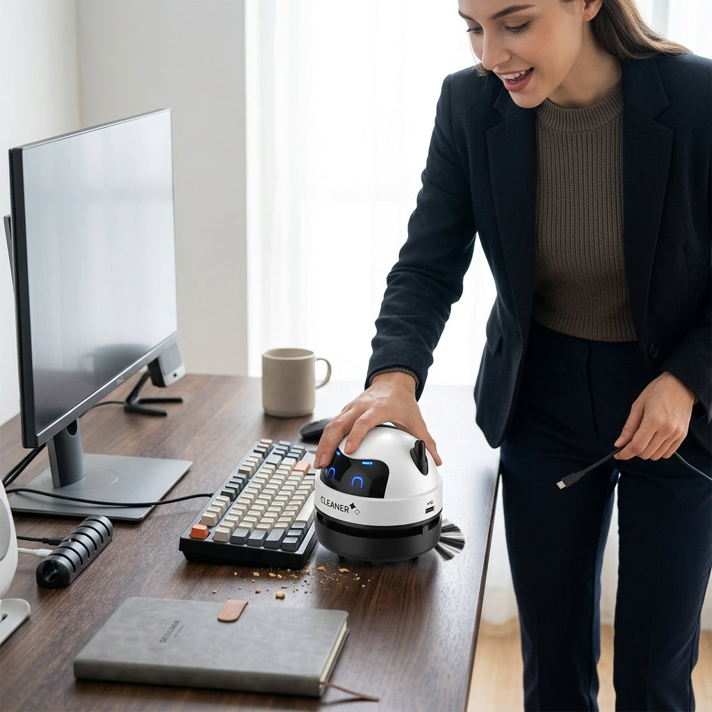 Desktop USB Vacuum Cleaner